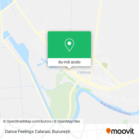 Hartă Dance Feelings Calarasi