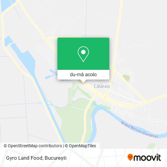 Hartă Gyro Land Food