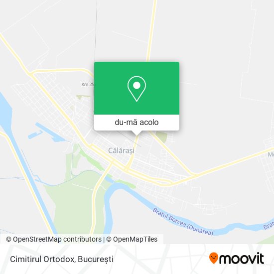 Hartă Cimitirul Ortodox