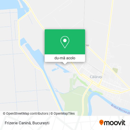 Hartă Frizerie Canină