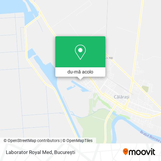 Hartă Laborator Royal Med