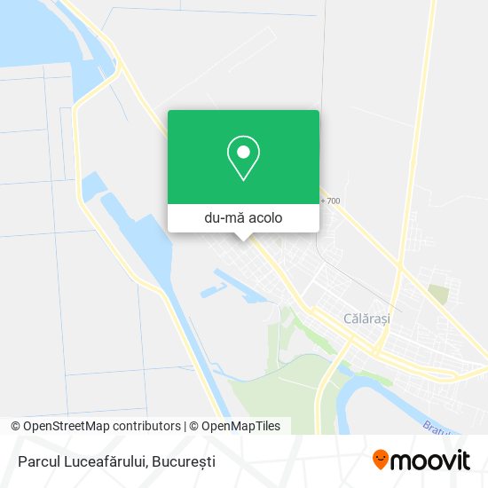 Hartă Parcul Luceafărului