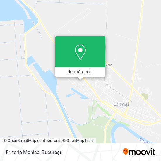 Hartă Frizeria Monica