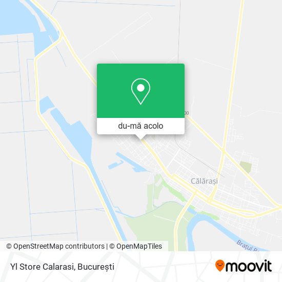Hartă Yl Store Calarasi