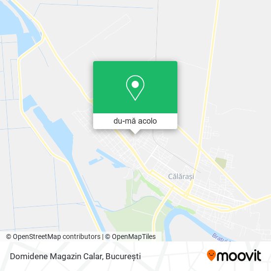 Hartă Domidene Magazin Calar