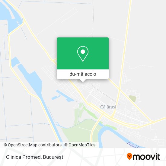 Hartă Clinica Promed