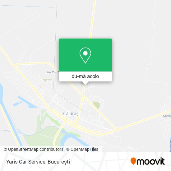 Hartă Yaris Car Service