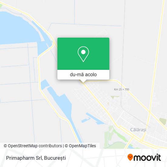 Hartă Primapharm Srl