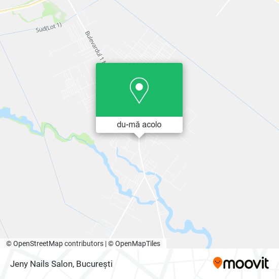 Hartă Jeny Nails Salon