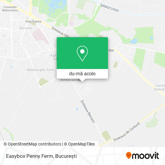 Hartă Easybox Penny Ferm
