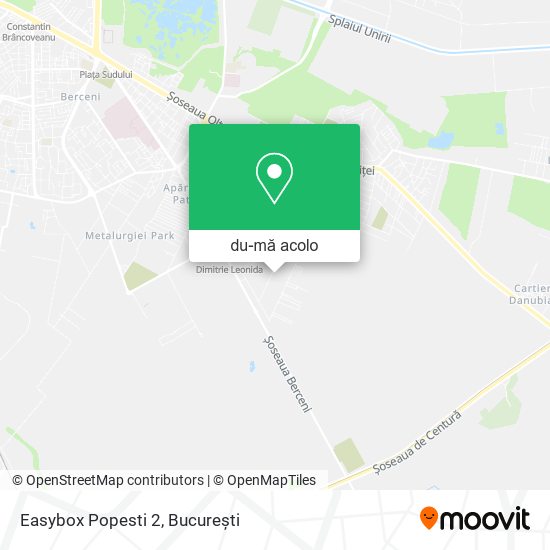 Hartă Easybox Popesti 2
