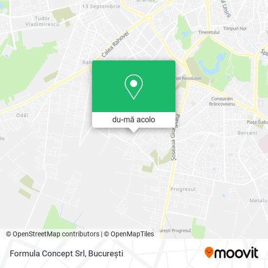 Hartă Formula Concept Srl