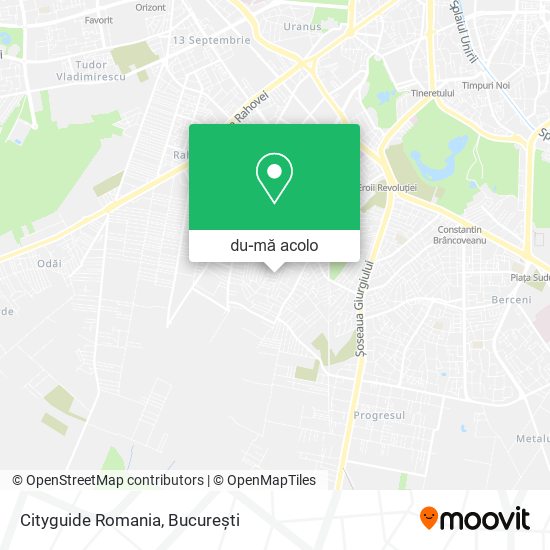 Hartă Cityguide Romania