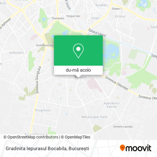 Hartă Gradinita Iepurasul Bocabila