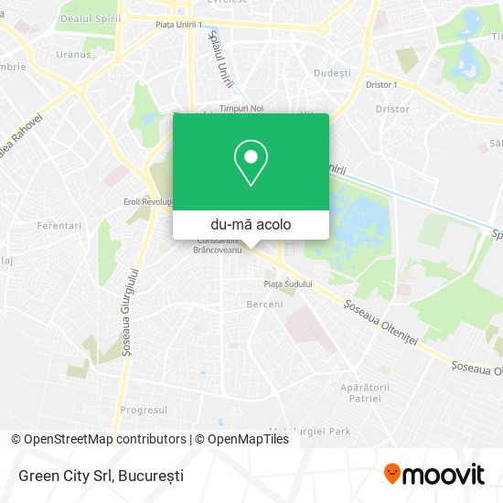 Hartă Green City Srl