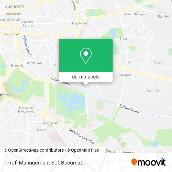 Hartă Profi Management Sol