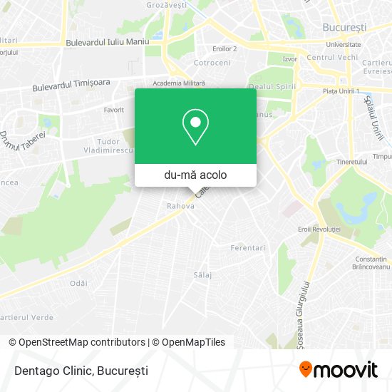Hartă Dentago Clinic
