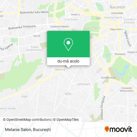 Hartă Melanie Salon