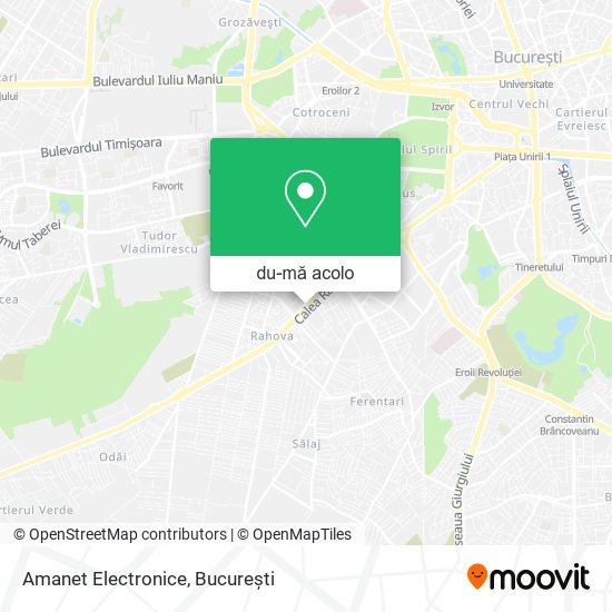 Hartă Amanet Electronice