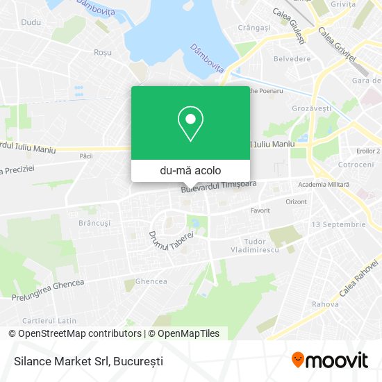 Hartă Silance Market Srl