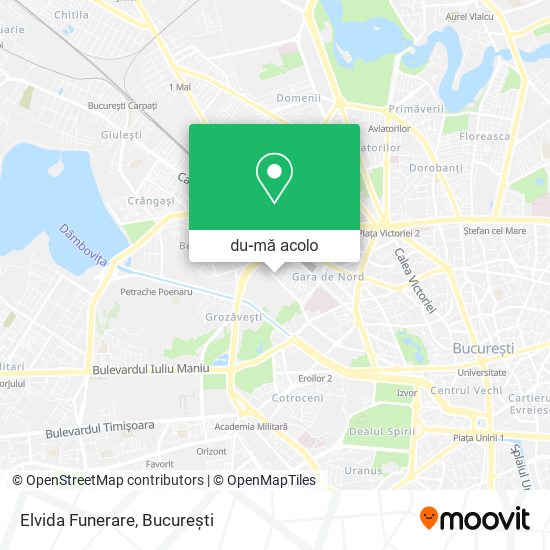 Hartă Elvida Funerare