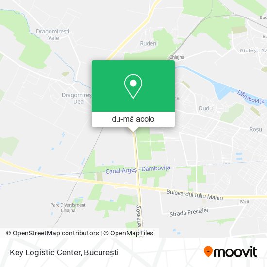 Hartă Key Logistic Center