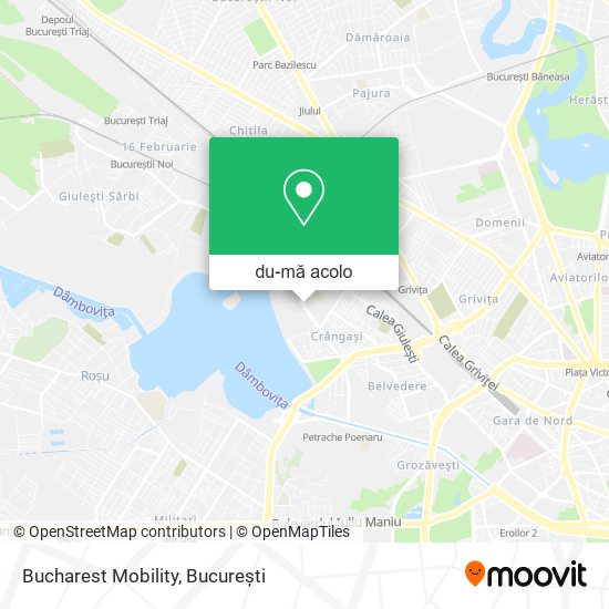 Hartă Bucharest Mobility