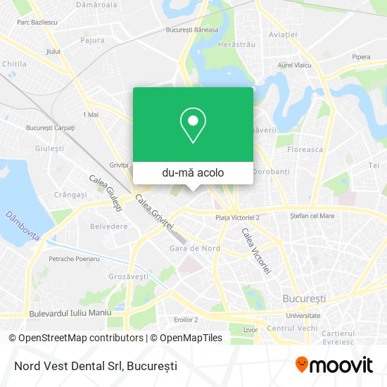 Hartă Nord Vest Dental Srl