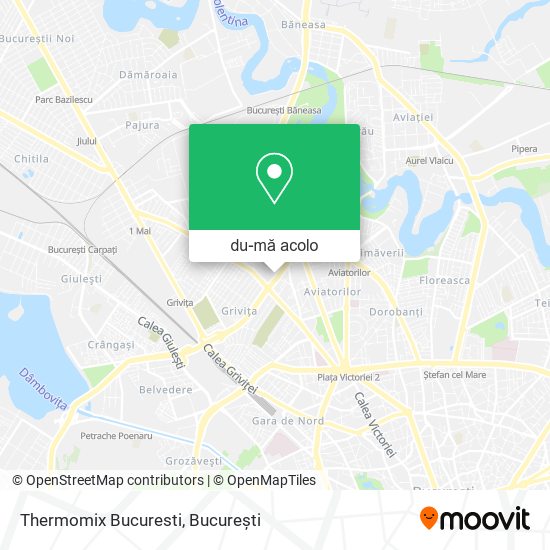 Hartă Thermomix Bucuresti