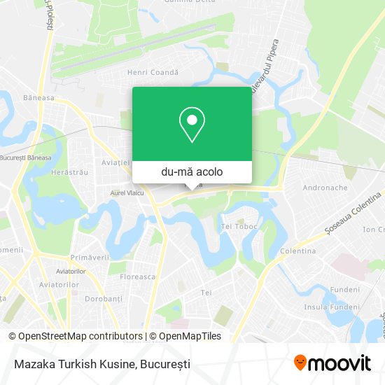 Hartă Mazaka Turkish Kusine