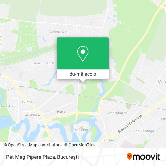 Hartă Pet Mag Pipera Plaza