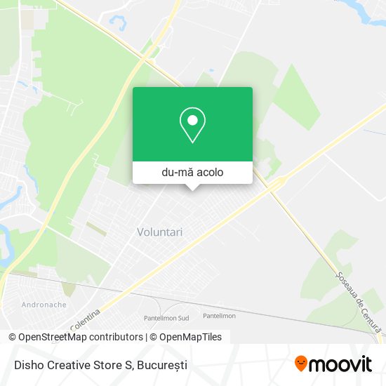 Hartă Disho Creative Store S