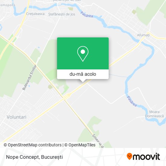 Hartă Nope Concept