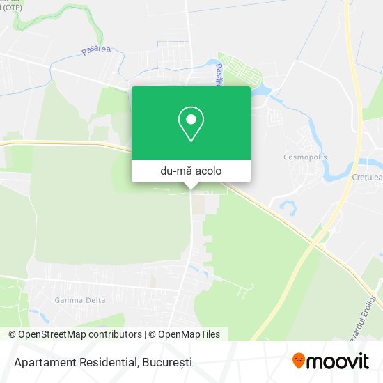Hartă Apartament Residential