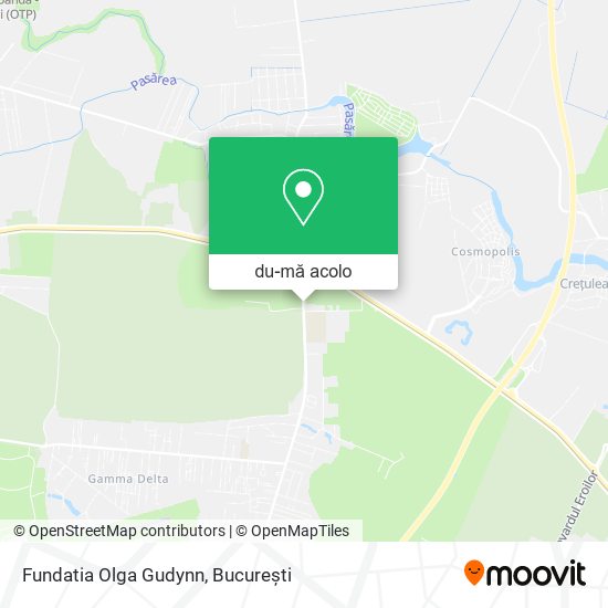 Hartă Fundatia Olga Gudynn