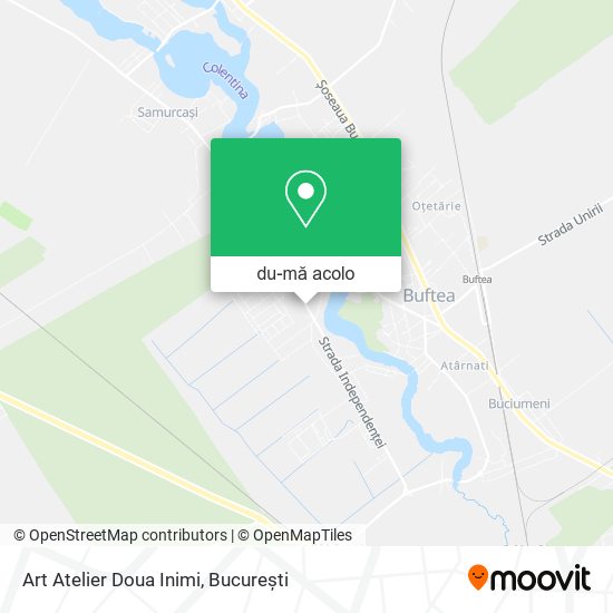 Hartă Art Atelier Doua Inimi