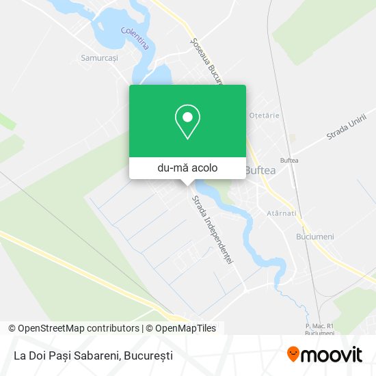 Hartă La Doi Paşi Sabareni