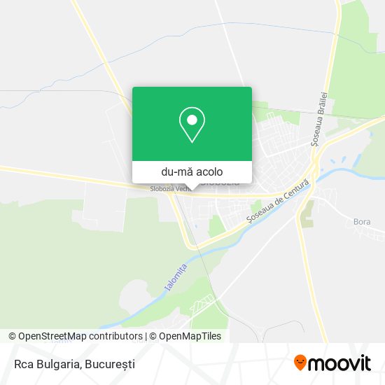 Hartă Rca Bulgaria