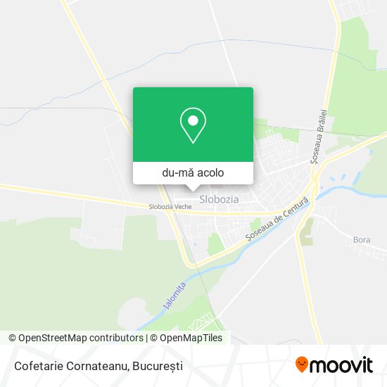 Hartă Cofetarie Cornateanu