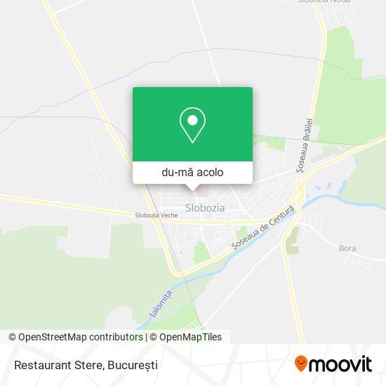 Hartă Restaurant Stere