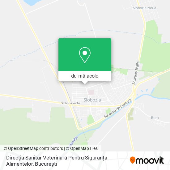 Hartă Direcția Sanitar Veterinară Pentru Siguranța Alimentelor