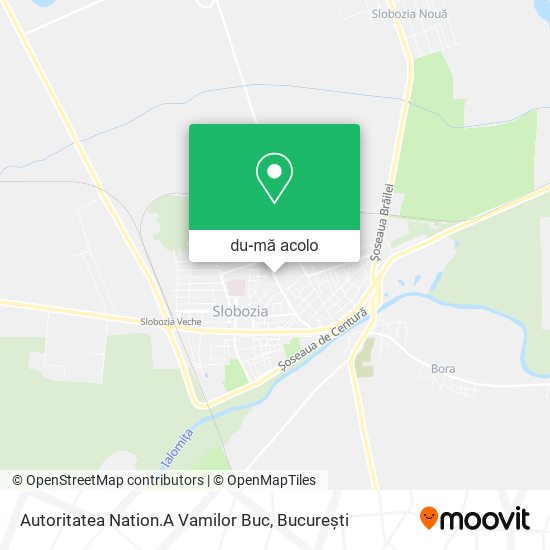 Hartă Autoritatea Nation.A Vamilor Buc