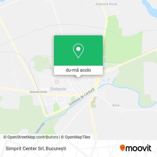 Hartă Simprit Center Srl