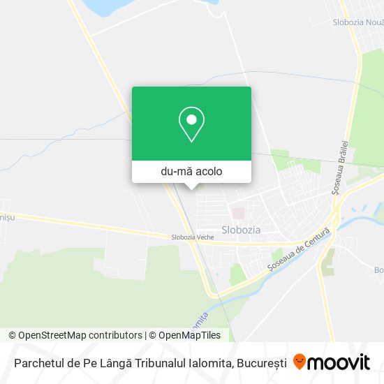 Hartă Parchetul de Pe Lângă Tribunalul Ialomita