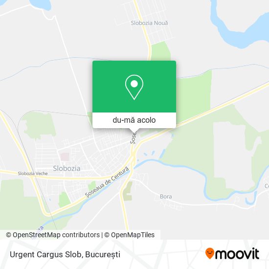 Hartă Urgent Cargus Slob