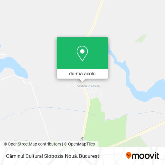 Hartă Căminul Cultural Slobozia Nouă