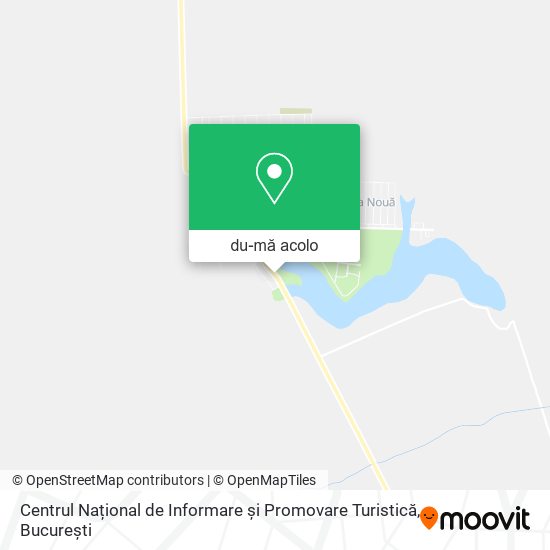 Hartă Centrul Național de Informare şi Promovare Turistică