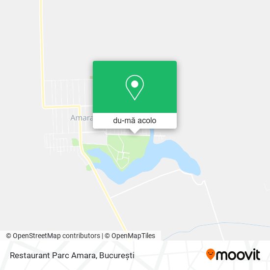 Hartă Restaurant Parc Amara