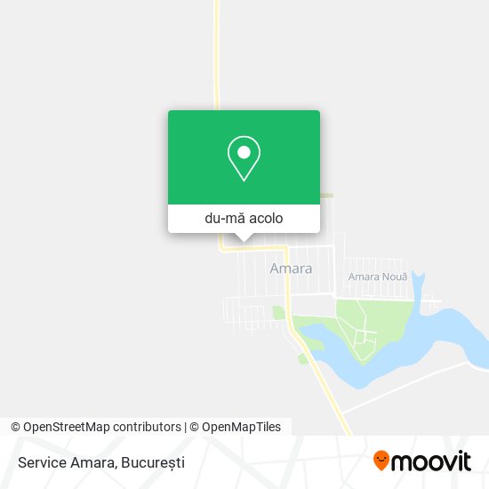 Hartă Service Amara