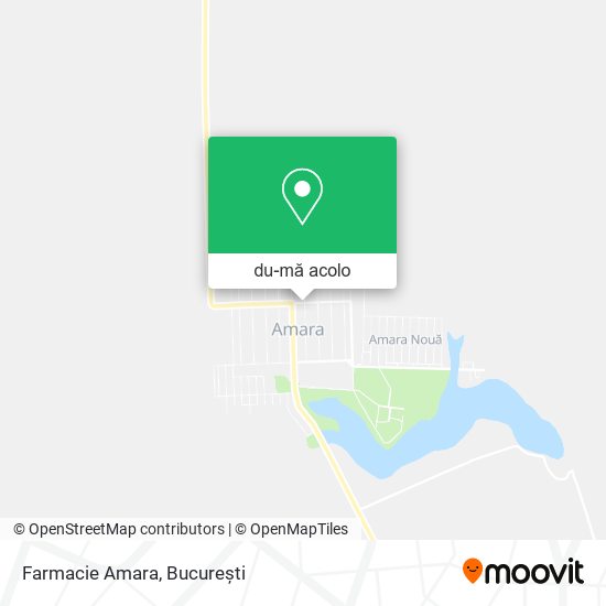 Hartă Farmacie Amara